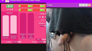 Letting random people manage my estim until I jizm