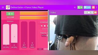 Letting random people manage my estim until I jizm