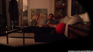 My step-grandpa caught me fapping off