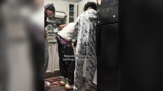 Massaging my pals rear entrance