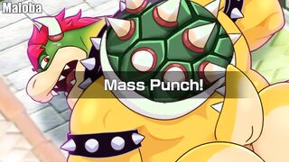 Bowser Mass Kick!