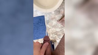 Undressing Down & Peeing