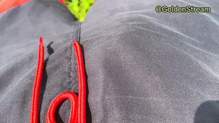 Teenage Knob Peeing all over my trousers