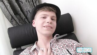 Cute Lean Light-haired James T Wanks And Porks His Ass!