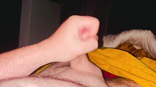 I finish off three times in one day - I empty my scrotum