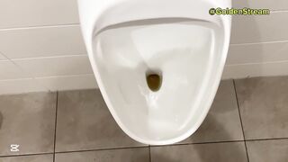 He Heads for the Urinal… Then the Rest room… Then BACK AGAIN?! Dual Flush Frenzy!