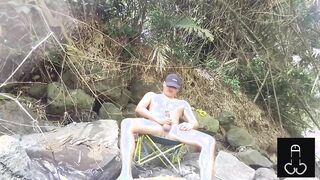 STEAMY JISM ALONG THE SEA [G]