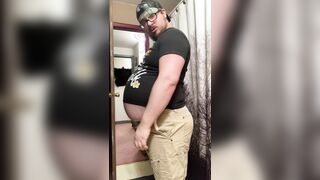 Cock-squeezing clothes an beer garment 1