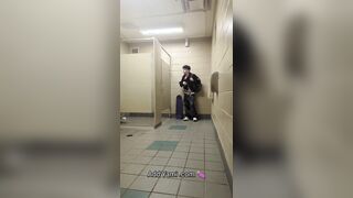 TikTok legendary college girl nearly caught busting monstrous explosion in college douche
