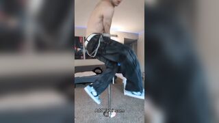 TikTok man undressing, dancing, dwerking