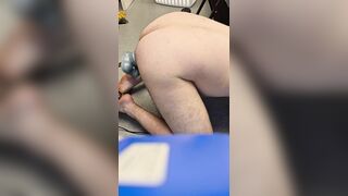 Boi takes phat minotaur trouser snake (bad dragon)