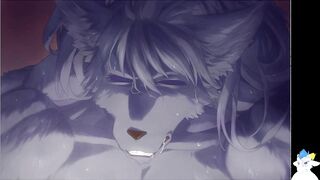 Mating with a muscled masculine unshaved　trio【kamoken】part52