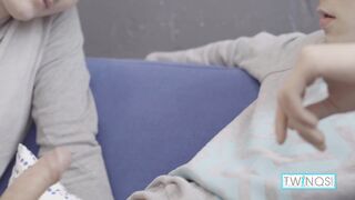 Pinkish Haired Twunk Oliver V Gets His Caboose Ravaged By Logan S!