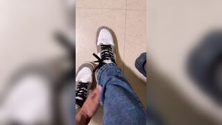 Jordan and milky socks