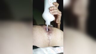 Me Assfucking Huge Faux-cock