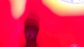 Crimson Colon Fight Penis Block Close Up Intimaly Tsanna The Woman