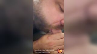 Inhaling my husnamd and worshipping his frenulum