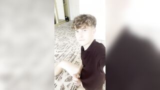 Youngster drains in a motel while being observed thru the window