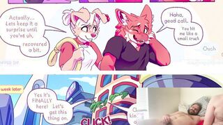 Wooly Comic Dub: Bound In (yiff, romp, furries)
