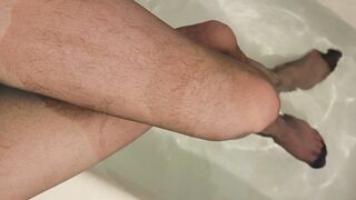 PHOTORAMA three _ ma grosse queue qui ejacule dans un collant noir mouillé!!