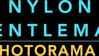 PHOTORAMA three _ ma grosse queue qui ejacule dans un collant noir mouillé!!