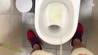 Nubile Dude Uncircumcised Glance how he can pee