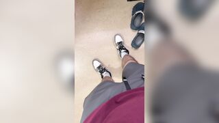 Come to nuzzle after gym