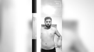 My mate recorded me making a movie call.