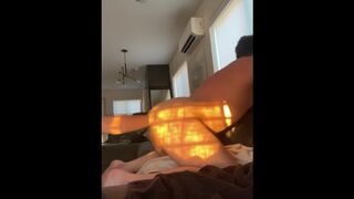 Alex Gliding Down Zanders Knuckle