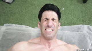 GAYWIRE - Hard ripped Dudes Atlas Grant & Tormentor Jet Attempt All The Hottest Boinking Postures While They Exercise