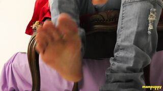 Wild Vampire Wants You To Adore His Soles and Cram His Arse