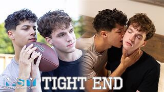 NastyTwinks - Taut End - Steaming Football Jock Jordan Haze falls in enjoy with squad pal Jayden