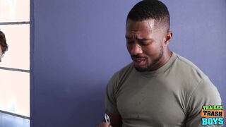 TRAILERTRASHBOYS Felix Fox Wet Nailed By BIG BLACK COCK Sean Xavier