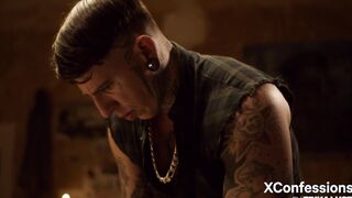 Spunky Queer Romp with Stranger  Refugees Welcome On XConfessions By Erika Fervor