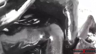 Pierced Yoshi Swallows Damian Dragon Urinated After Humid Pummeled