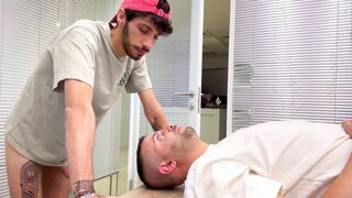 Fantastic Middle Eastern heterosexual boy predominates and abases untrained hoe - with deep-throat-job instructing