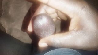 Nasty meaty knob rubdown,self sucky-sucky