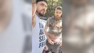 Risky highway masturbate off and road bate and public Goon