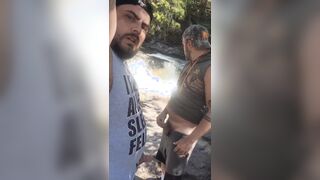 Risky highway masturbate off and road bate and public Goon