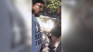 Risky highway masturbate off and road bate and public Goon