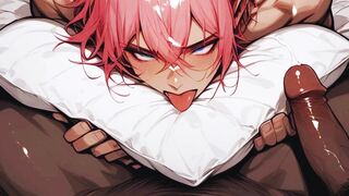 Nice Femboy luvs thick beefsticks shoveled inwards and deep in her magnificent, oily rump