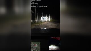 City squirt undress & flash off in the rain