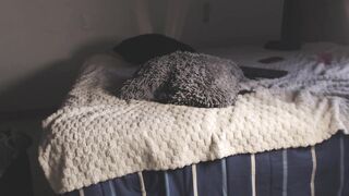 Folando good caboose of a feboy guy with a chicks thong