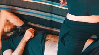 Heterosexual acquaintance let me fondle his shaft. I came and masturbated him off