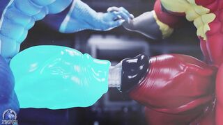 Tug Of Vore, Druth & Apollo vore growth edging cartoon