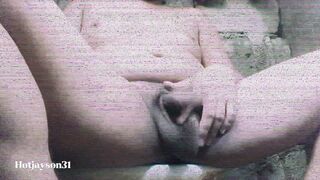 Masterbating In the bathroon