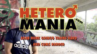 Gay-for-pay Arab Grizzly Instructs Stiff And Spunks Tighter