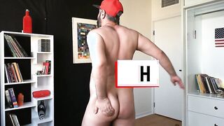 ROOZBEH TEDDY SHOWCASE HIS GINORMOUS BUM