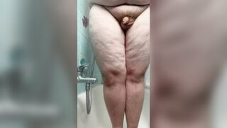 Meaty Fellow Urinating For Parent