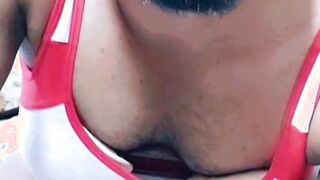 Sissy sub complying her cuckold dominatrix in vid call part 1